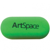 Ластик ArtSpace овальный, ассорти