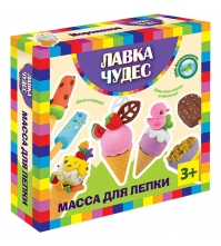 Масса для лепки Мороженое 2 цвета*35г+2 цвета*15г