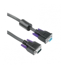 Кабель VGA удлинительный 15p/15p (m-f), 1.8 м, серый, Hama