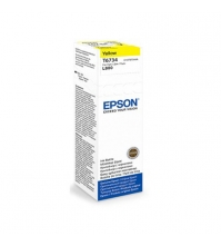 Чернила ориг. Epson T6734 желтые для L800 (70мл)