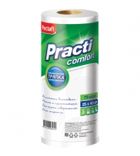 Тряпка PACLAN COMFORT вискоза 25*40см,  70 шт. в рулоне